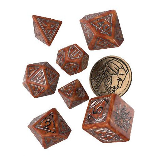 Set di dadi The Witcher Geralt The Monster Slayer (7) DS Modellismo Set di dadi The Witcher Geralt The Monster Slayer (7)