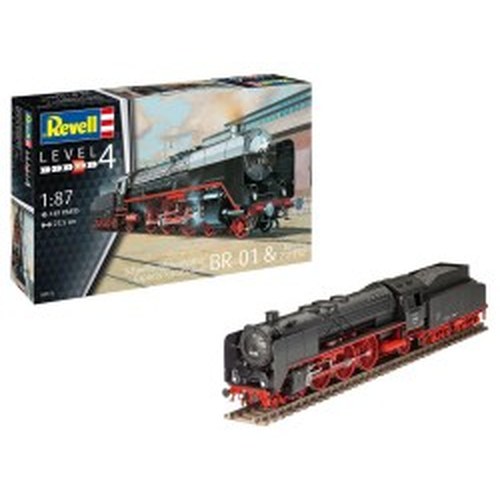 1/87 Express Locomotive BR01 & Tender 2'2' T32 DS Modellismo 1/87 Express Locomotive BR01 & Tender 2'2' T32