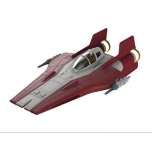 1/44 Star Wars Build & Play Resistance A-wing Fighter, red (Episode VIII)