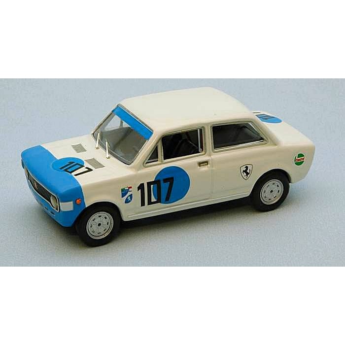 Fiat 128 N.107 Monza 1971 Vimercati 1:43 DS Modellismo Fiat 128 N.107 Monza 1971 Vimercati 1:43