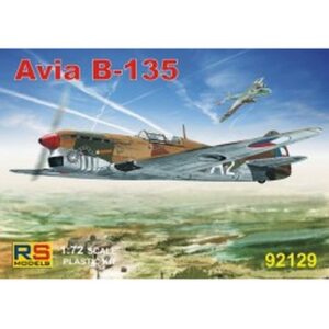 1/72 Avia B-135 (4 decal v. for Czech, Slovakia) Photoetched Parts