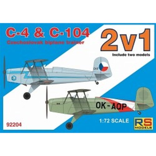 1/72 C4 + C104 double kit (2 decal v. for Czechoslovakia) Photoetched Parts DS Modellismo 1/72 C4 + C104 double kit (2 decal v. for Czechoslovakia) Photoetched Parts