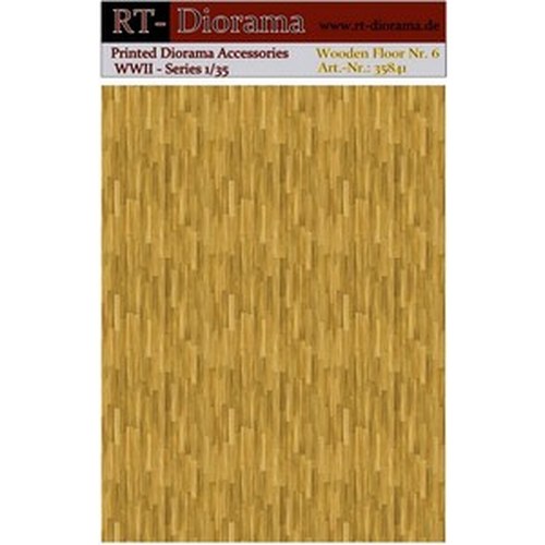 1/35 Printed Accesories: in legno Floor Nr.6 DS Modellismo 1/35 Printed Accesories: in legno Floor Nr.6