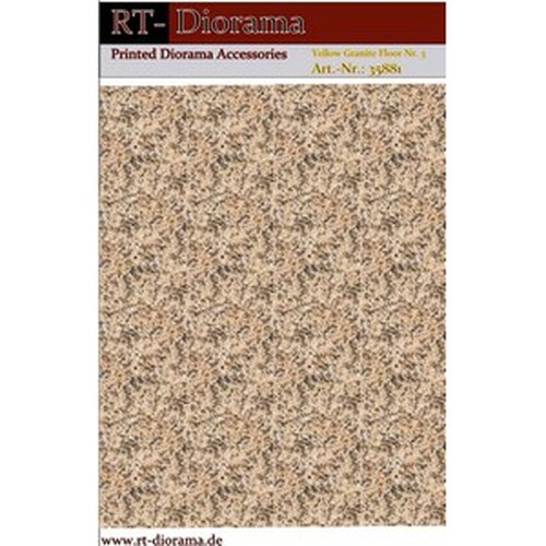 1/35 Printed Accesories: Yellow Granite Floor Nr.3 DS Modellismo 1/35 Printed Accesories: Yellow Granite Floor Nr.3