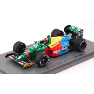 Benetton B188 J.Herbert 1989 N.20 4th Brazil GP 1:43