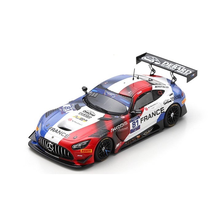 Mercedes GT3 N.81 Fia GT Sprint 2022 Tristan Vautier 1:43 DS Modellismo Mercedes GT3 N.81 Fia GT Sprint 2022 Tristan Vautier 1:43