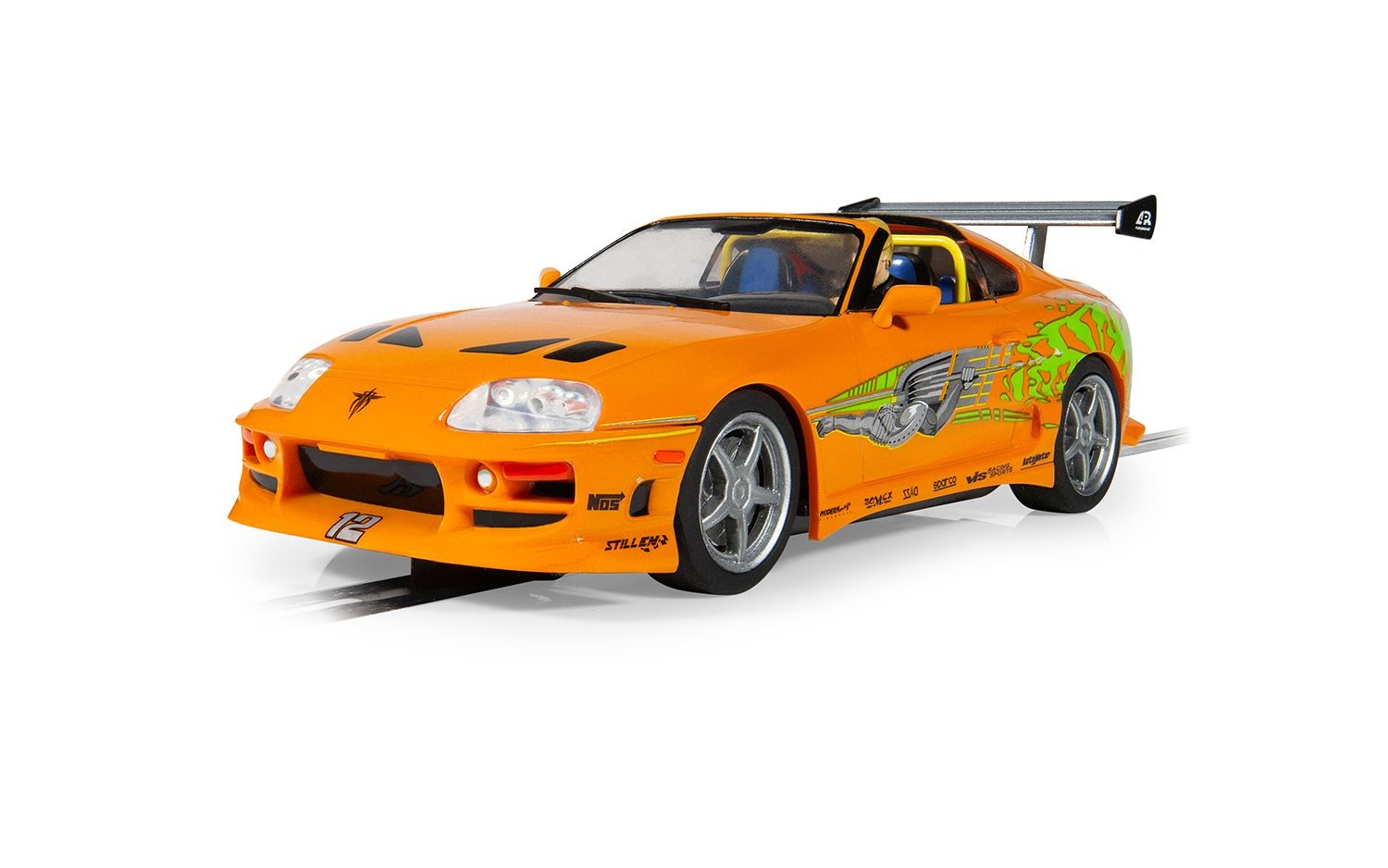 Slot car: come iniziare con Scalextric e Carrera, dalla pista alla prima gara DS Modellismo Slot car Scalextric Toyota Supra Fast and Furious in scala 1:32