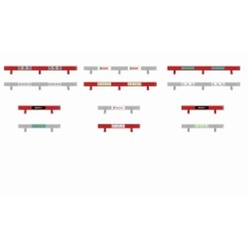 Adesivi Scalextric Crash Barriers With DS Modellismo Adesivi Scalextric Crash Barriers With