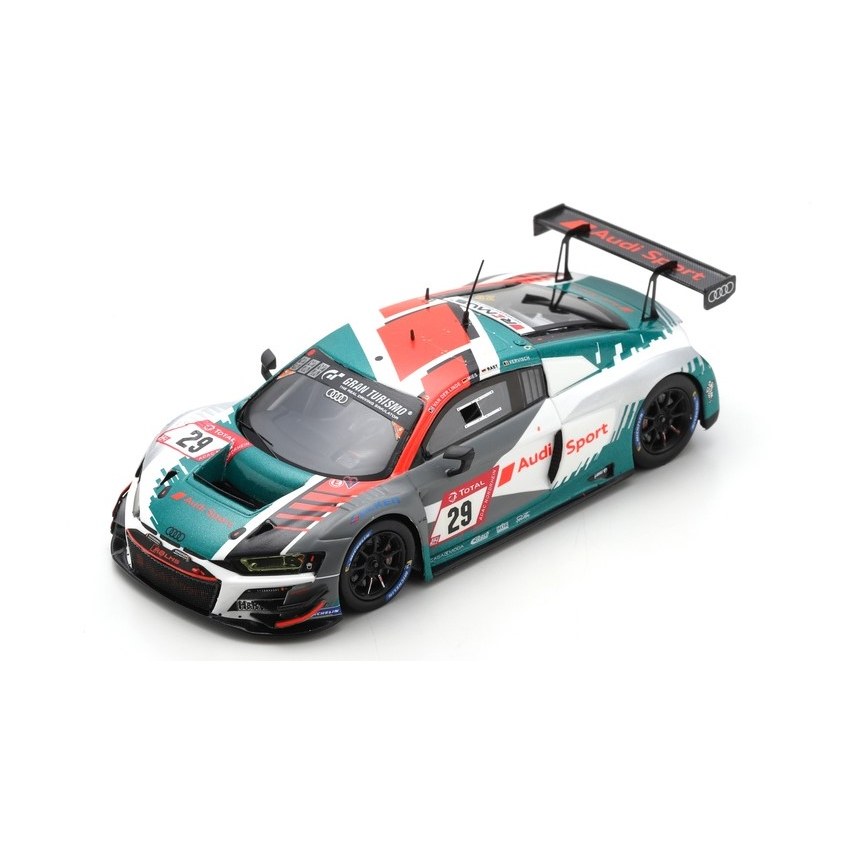 Audi R8 LMS GT3 N.29 24 H Nurburgring 2021 Mies-Rast-Van Der Linde 1:43 DS Modellismo Audi R8 LMS GT3 N.29 24 H Nurburgring 2021 Mies-Rast-Van Der Linde 1:43
