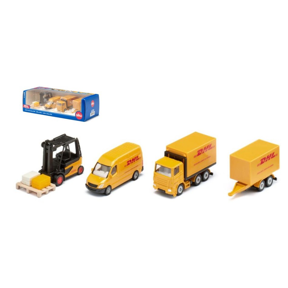 Camion + Furgone + Muletto Ups Box cm 24 DS Modellismo Camion + Furgone + Muletto Ups Box cm 24