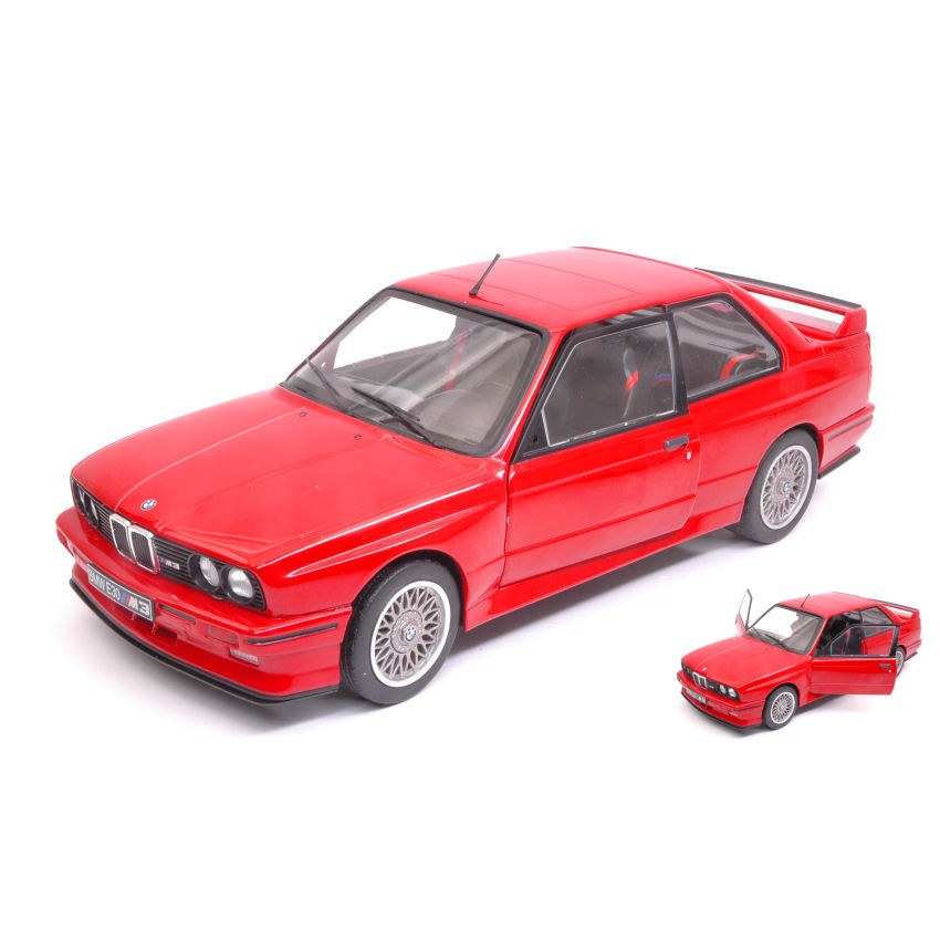Bmw E30 1986 Red 1:18 DS Modellismo Bmw E30 1986 Red 1:18