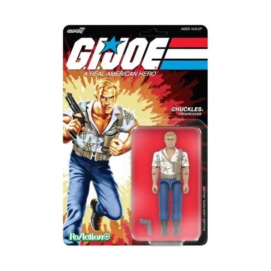 GI Joe ReAction+ Action Figure Wave 07 Chuckles (Movie) 10 cm DS Modellismo GI Joe ReAction+ Action Figure Wave 07 Chuckles (Movie) 10 cm