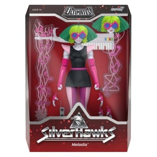 Silverhawks Ultimates Action Figure Wave 07 Melodia (Toon) DS Modellismo Silverhawks Ultimates Action Figure Wave 07 Melodia (Toon)