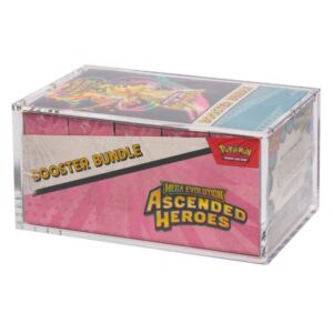 Acrylic Box Protezione Pokemon Booster Bundle V2