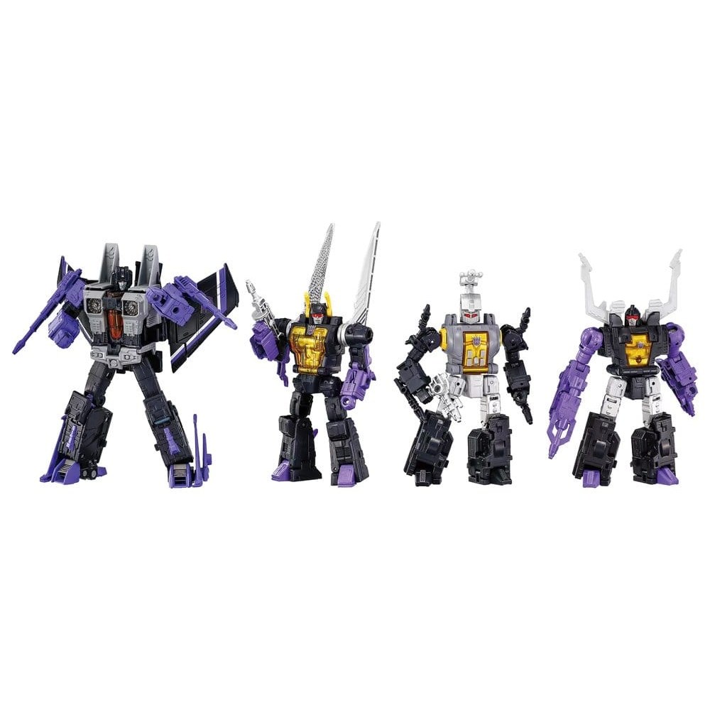 Transformers Dramatic Capture Series Action Figure 4-Pack Decepticons Part 2 DS Modellismo Transformers Dramatic Capture Series Action Figure 4-Pack Decepticons Part 2