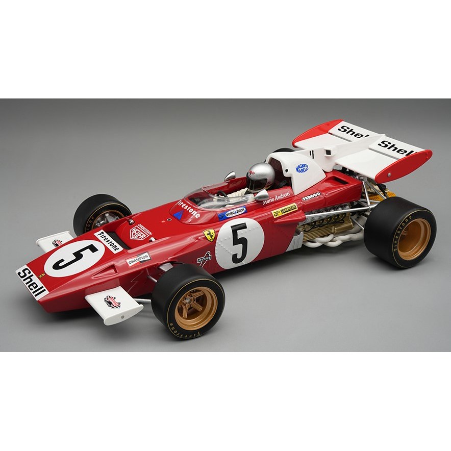 Ferrari 312 B2 N.5 German GP 1971 M.Andretti C/Vetrina 1:18 DS Modellismo Ferrari 312 B2 N.5 German GP 1971 M.Andretti C/Vetrina 1:18