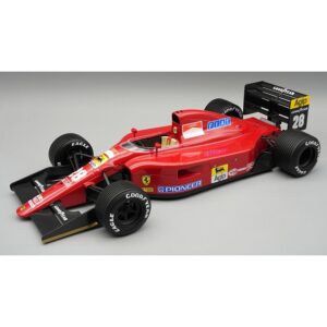 Ferrari 642 F1 N.28 British GP 1991 Rain Tyres J.Alesi 1:18