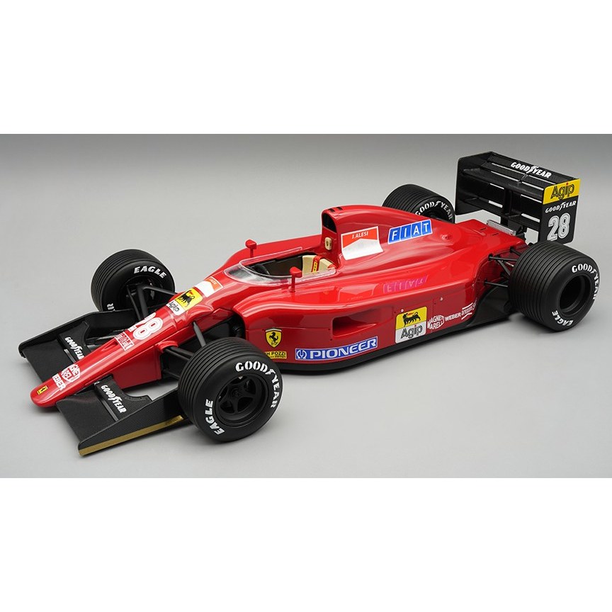Ferrari 642 F1 N.28 British GP 1991 Rain Tyres J.Alesi 1:18 DS Modellismo Ferrari 642 F1 N.28 British GP 1991 Rain Tyres J.Alesi 1:18