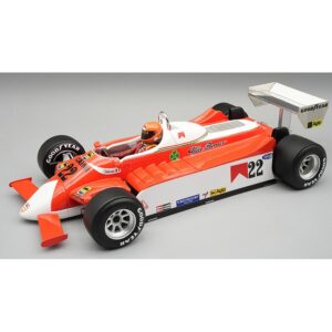 Alfa Romeo 179 N.22 Olanda GP 1980 V.Brambilla W/Driver 1:18