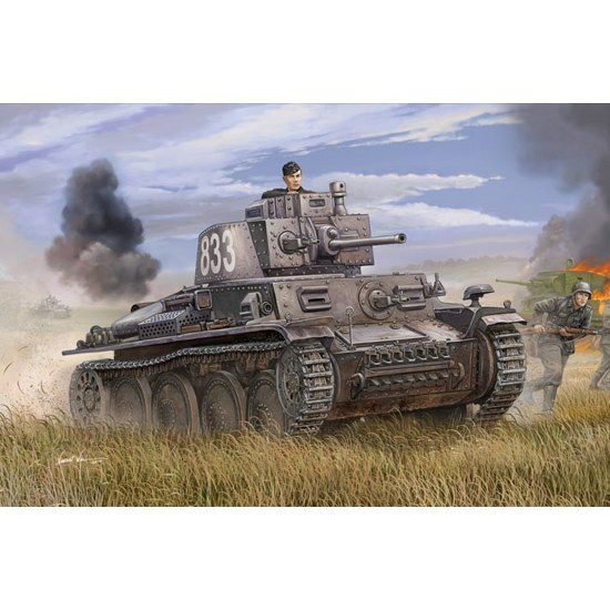 Carro German PZKPFW 38 (T) Kit 1:35 DS Modellismo Carro German PZKPFW 38 (T) Kit 1:35