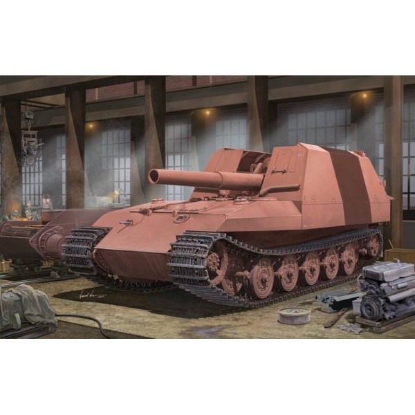 Geschutzwagen Tiger Grille 21 210 mm Mortar 18/1 L/31 DS Modellismo Geschutzwagen Tiger Grille 21 210 mm Mortar 18/1 L/31