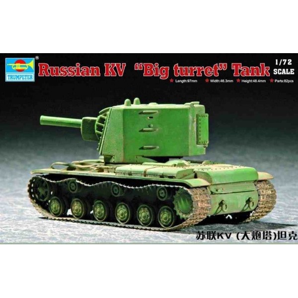 Soviet KV Big Turret Tank DS Modellismo Soviet KV Big Turret Tank