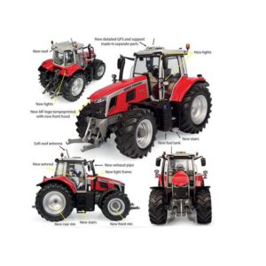 Trattore Massey Ferguson 7S.190 2023 1:32