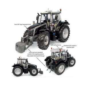 Trattore Massey Ferguson 6S.180 "Black Beauty" 2023 1:32
