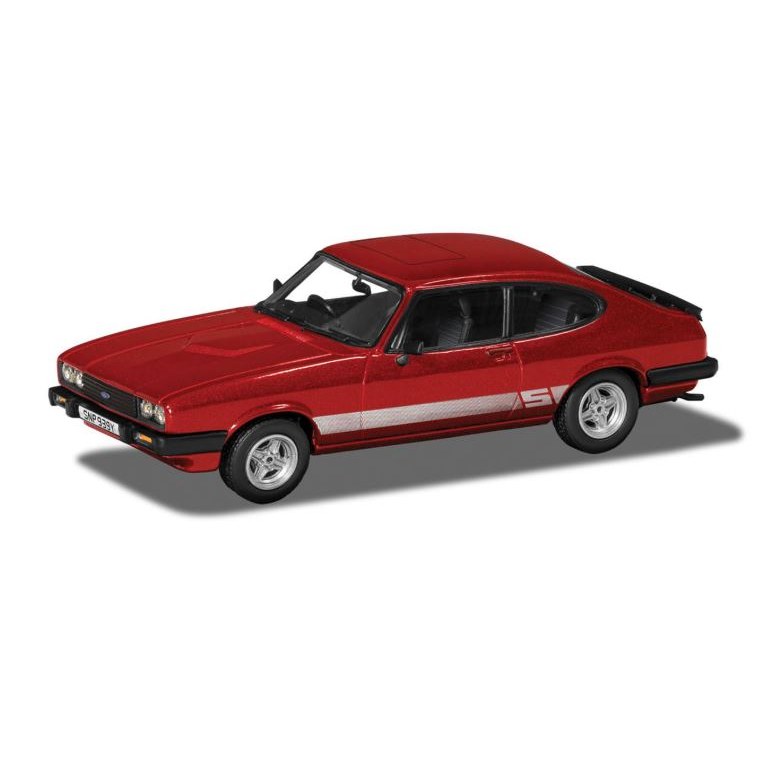 Ford Capri Mk3 2.Os Jupiter Red 1:43 DS Modellismo Ford Capri Mk3 2.Os Jupiter Red 1:43