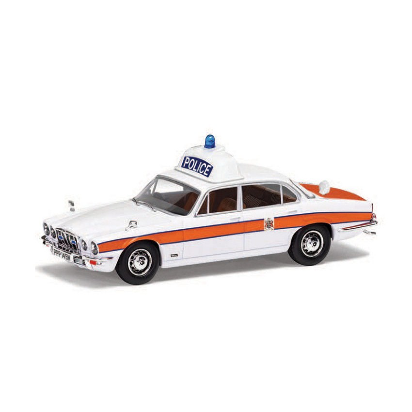 Jaguar XJ6 Series 2 4-2 Thames Valley Police 1:43 DS Modellismo Jaguar XJ6 Series 2 4-2 Thames Valley Police 1:43