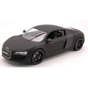 Audi R 8 2007 Matt Black 1:24
