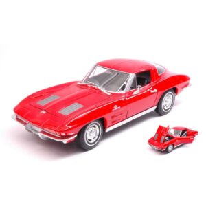 Chevrolet Corvette 1963 Red 1:24-27