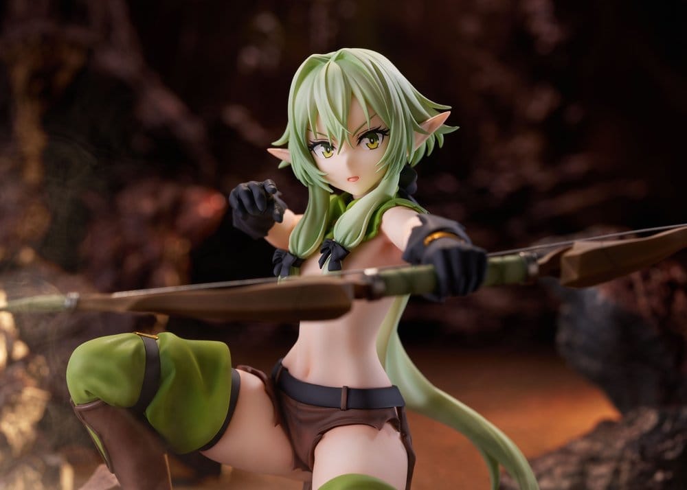 Goblin Slayer II PVC Figure 1/7 High Elf Archer battle with goblins Ver. AmiAmi edizione limitata 16 cm DS Modellismo Goblin Slayer II High Elf Archer battle - vista 6