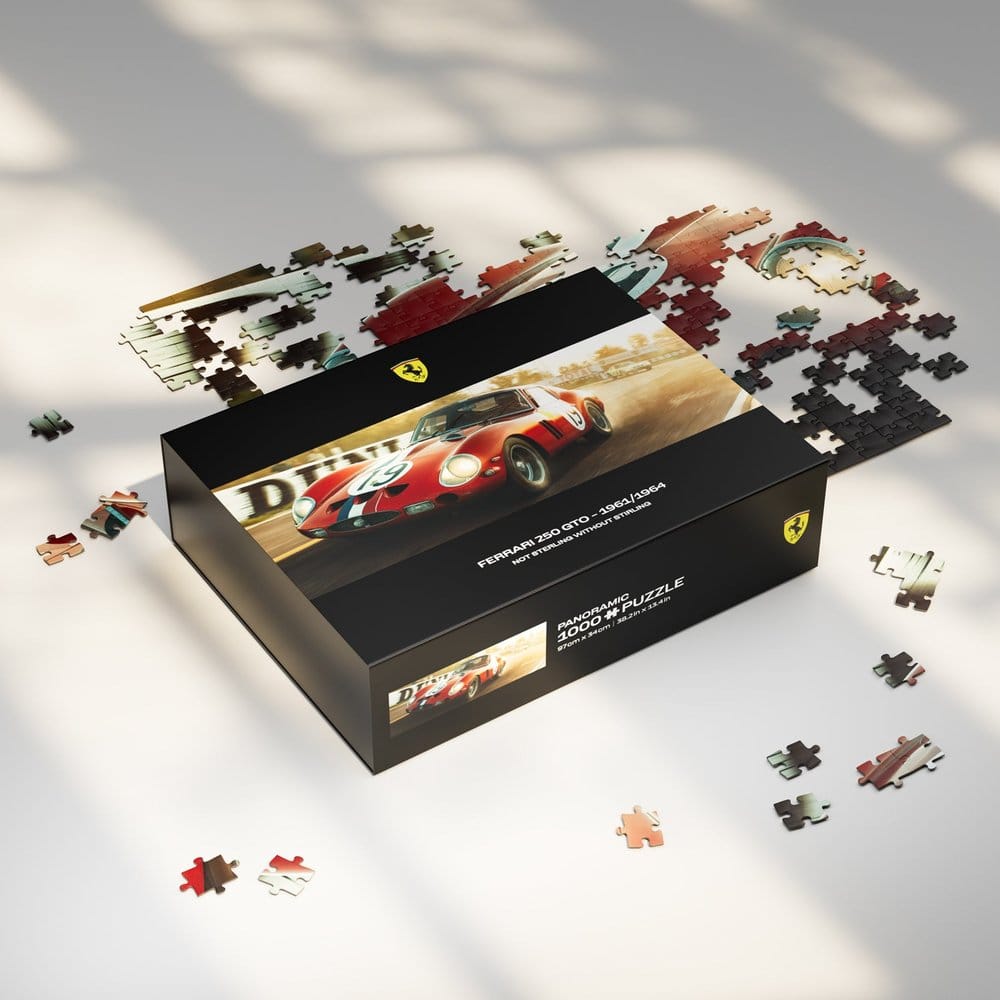 Puzzle Ferrari 250GTO Premium Not Sterling Without Stirling (1000 pieces) 97 x 34 cm DS Modellismo Puzzle Ferrari 250GTO Premium Not Sterling - vista 2