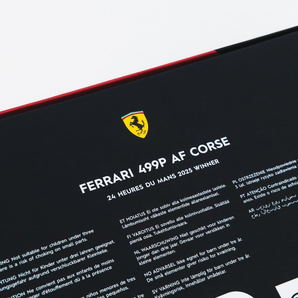 Puzzle Ferrari AF Corse 499P 24 Heures du Mans 2025 Winner (1000 Pieces) 48 x 68 cm DS Modellismo Puzzle Ferrari Af Corse 499P 24 Heures du - vista 4