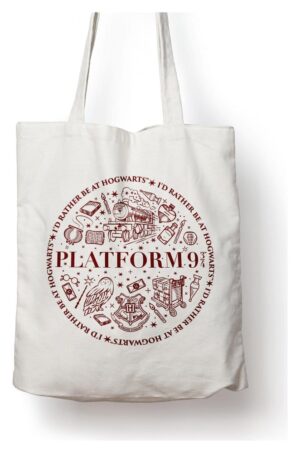 Borsa in tela Harry Potter Platform 9 3/4