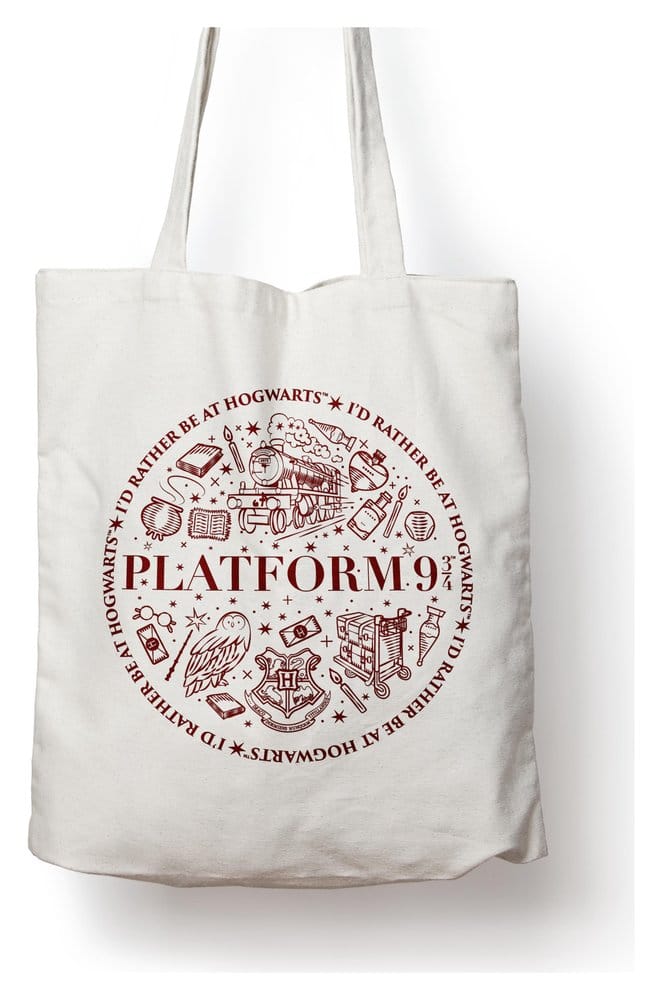 Borsa in tela Harry Potter Platform 9 3/4 Cotton DS Modellismo Borsa in tela Harry Potter Platform 9 3/4