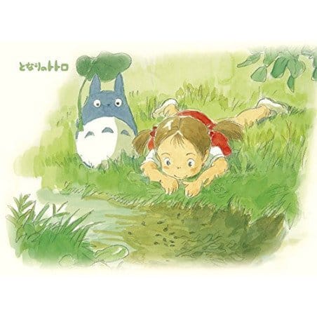 Puzzle Il mio vicino Totoro and easel By the little stream (150 pieces) DS Modellismo Puzzle Il mio vicino Totoro easel By little
