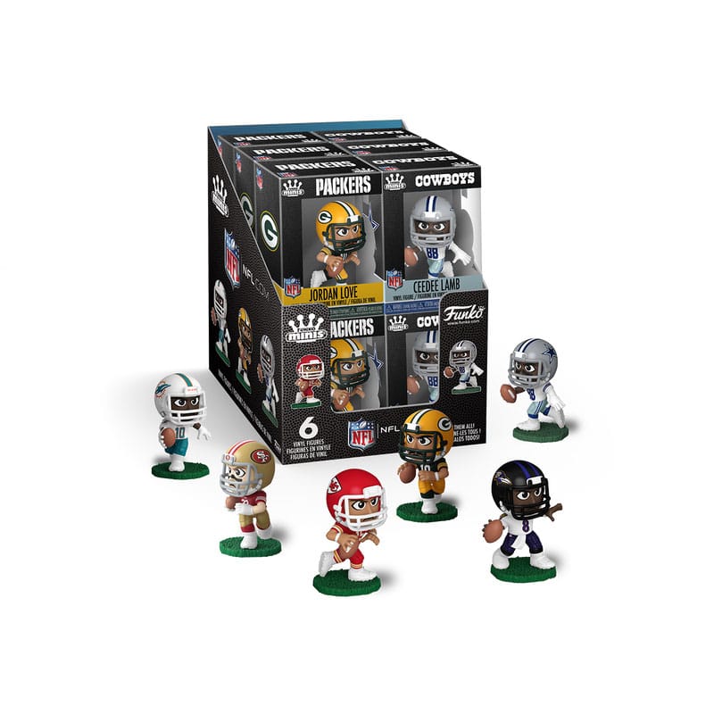 NFL Mini Figures PDQ 5 cm Display (12) DS Modellismo Nfl Mini Pdq Display (12) Funko