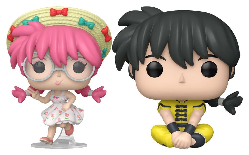 Ranma 1/2 POP! Animatiion Vinyl Figures Ranma w/Chase 9 cm Assortment (6) DS Modellismo Ranma POP! Animatiion Ranma w/Chase