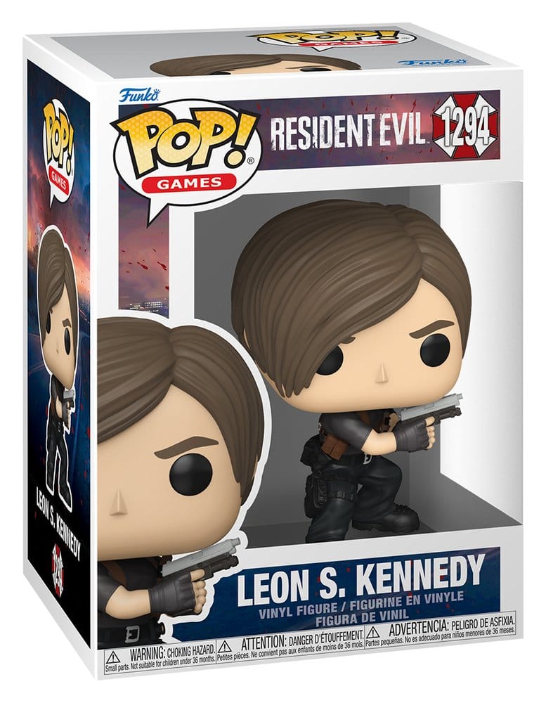 Resident Evil POP! Games Vinyl Figure Leon S. Kennedy 9 cm - Damaged packaging DS Modellismo Resident Evil POP! Games Leon S. Kennedy - vista 2