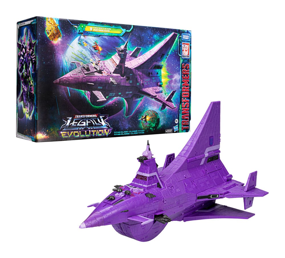 Transformers Generations Legacy Evolution Titan Class Action Figure Decepticon Nemesis 60 cm - Damaged packaging DS Modellismo Transformers Generations Legacy Evolution