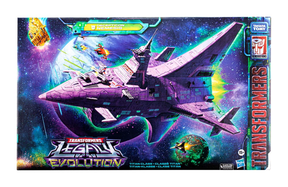 Transformers Generations Legacy Evolution Titan Class Action Figure Decepticon Nemesis 60 cm - Damaged packaging DS Modellismo Transformers Generations Legacy Evolution