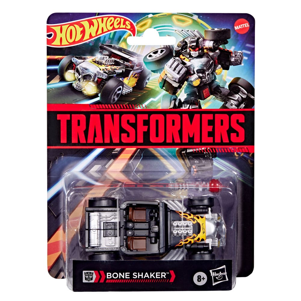 Hot Wheels x Transformers Action Figure Bone Shaker 12 cm DS Modellismo Hot Wheels x Transformers Action Bone Shaker - vista 3