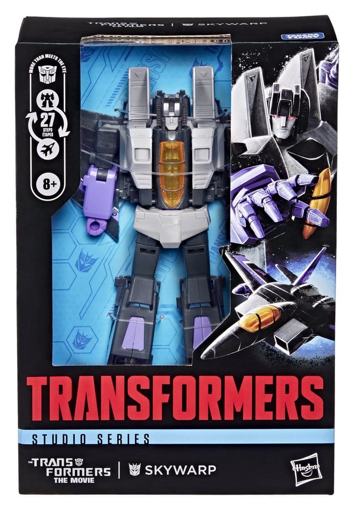 The Transformers: The Movie Studio Series Voyager Class Action Figure Skywarp 17 cm DS Modellismo Transformers: Movie Studio Voyager Class