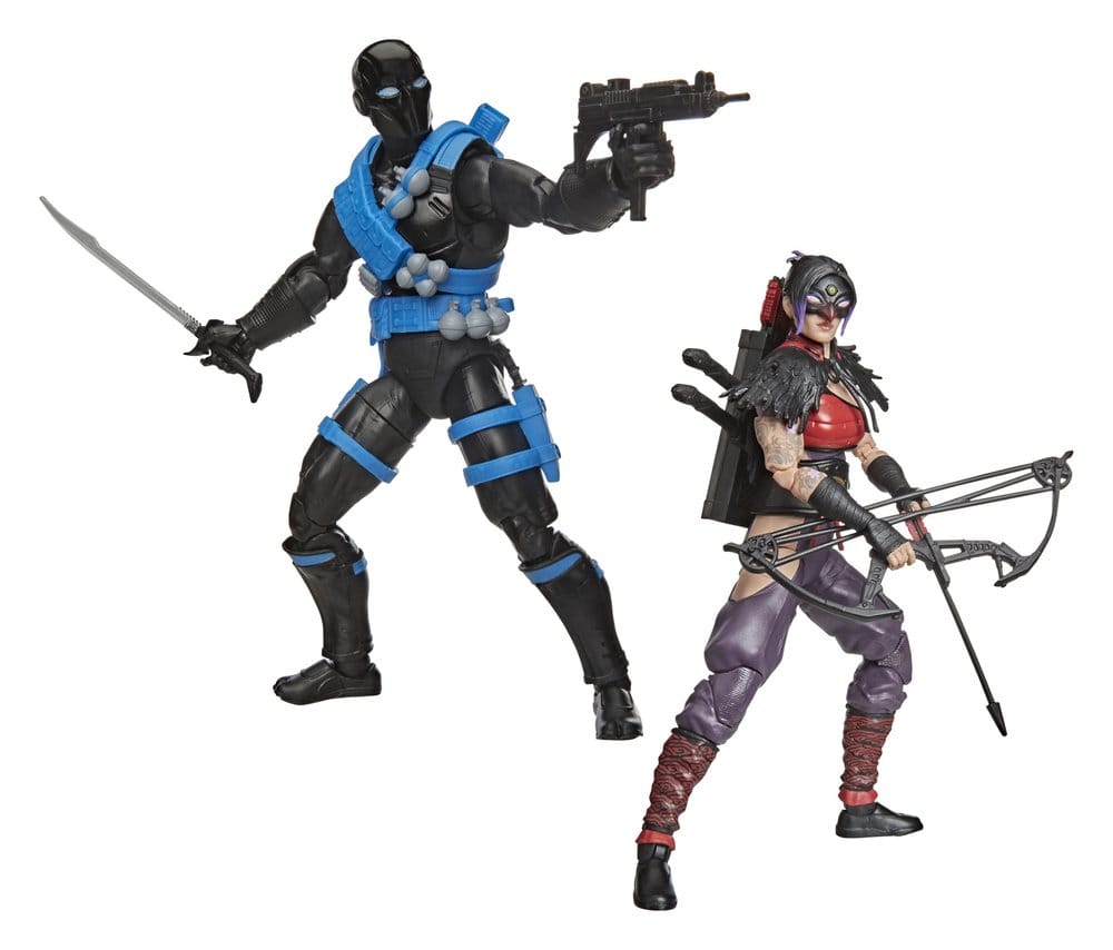 G.I. Joe Classified Series Action Figure 2-Pack Snake Eyes & Kim "Jinx" Arashikage 15 cm DS Modellismo G.I. Joe Classified Action Snake Eyes & Kim