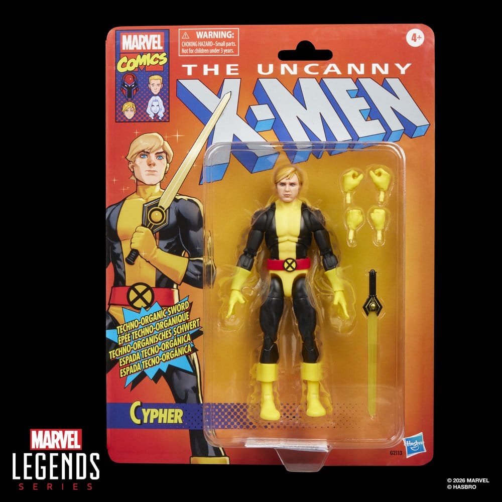 The Uncanny X-Men Marvel Legends Action Figure Cypher 15 cm DS Modellismo Uncanny X-Men Marvel Legends Action Cypher - vista 4