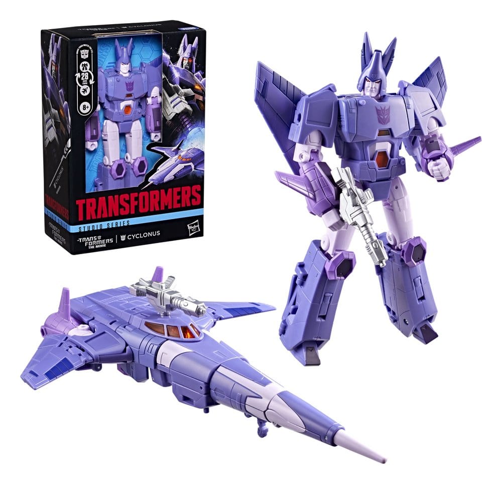 The Transformers: The Movie Studio Series Voyager Class Action Figure Cyclonus 20 cm DS Modellismo Transformers: Movie Studio Voyager Class