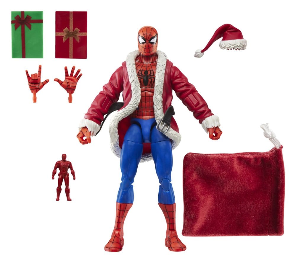 The Amazing Spider-Man Marvel Legends Action Figure Spider-Man (Marvel Holiday Special) 15 cm DS Modellismo Amazing Spider-Man Marvel Legends Action - vista 3