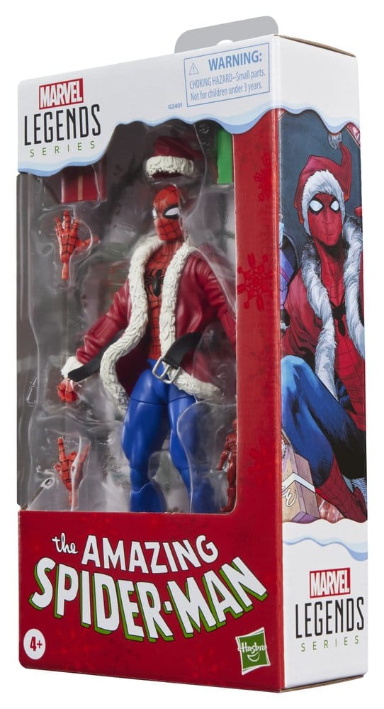 The Amazing Spider-Man Marvel Legends Action Figure Spider-Man (Marvel Holiday Special) 15 cm DS Modellismo Amazing Spider-Man Marvel Legends Action - vista 2